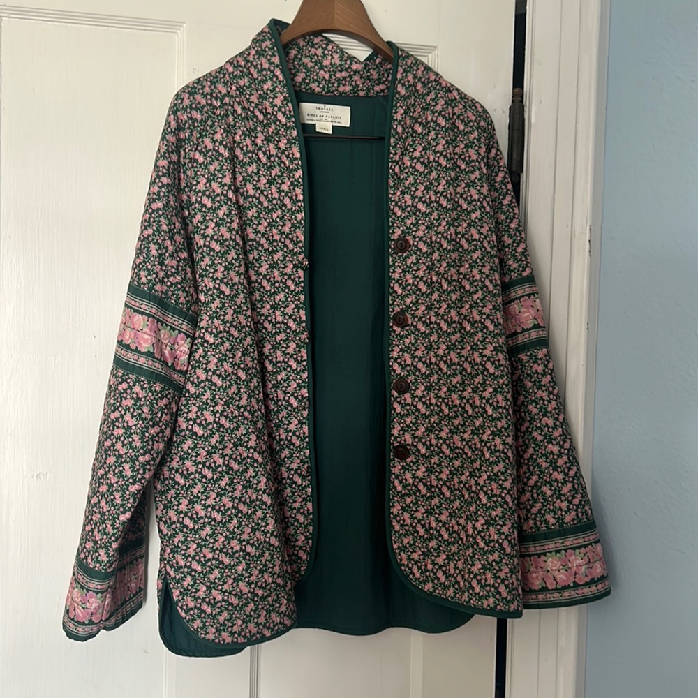 Trovata birds of paradis size small coat